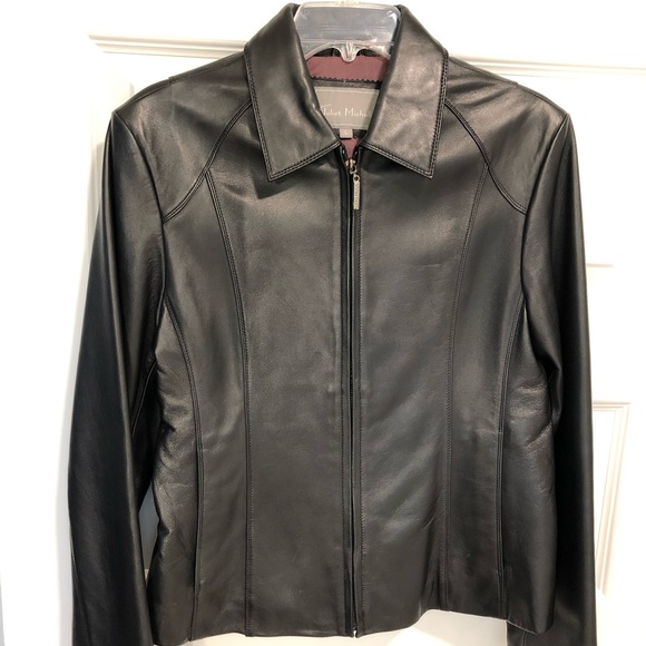 Juliette Michelle women’s leather jacket - Picture 3 of 8